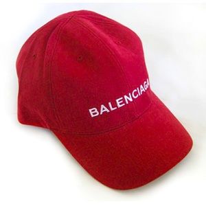 BALENCIAGA baseball cap Red